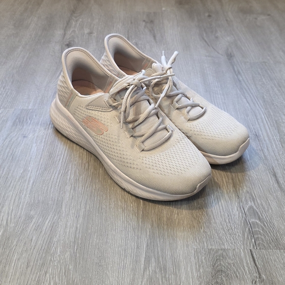 Skechers Slip Ins Skech-Lite Women's Size 8 Ivory - Picture 1 of 7